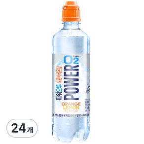 파워오투 오렌지 레몬향, 500ml, 24개