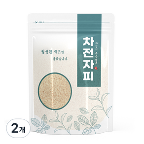 자연초 차전자피 분말 가루 거친입자, 2개, 300g