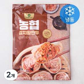 농협 김치왕만두 (냉동), 630g, 2개