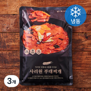 사리원 부대찌개 (냉동), 600g, 3개