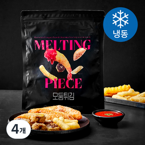 멜팅피스 모둠튀김 (냉동), 400g, 4개