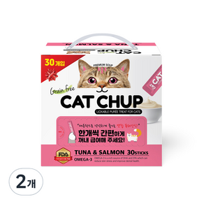 바이캣 캣찹 참치연어 14g x 30p, 2개, 참치 + 연어 혼합맛