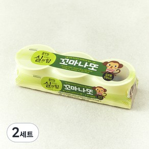 풀무원 살아있는 실의힘 꼬마나또 김조림 간장소스, 29.9g, 3개입, 2개