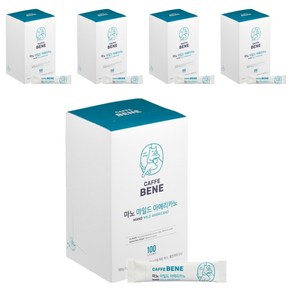 카페베네 마노 마일드 아메리카노 원두커피믹스, 1g, 100개입, 5개