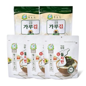 지도표 성경김 참돌자반 70g x 3p + 재래식 가루김 70g x 2p