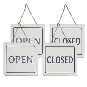 아트사인 OPEN/CLOSED(양면) / 7901