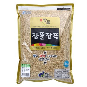 장뜰 찹쌀현미, 3kg, 1개