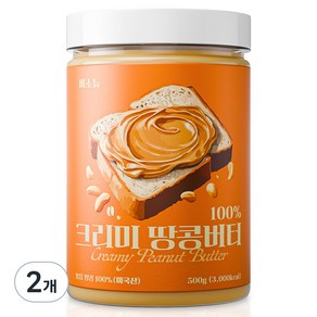 비소뉴 땅콩버터, 500g, 2개