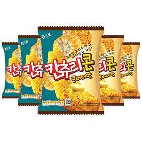 해태제과 칸츄리콘 콘버터맛, 90g, 5개