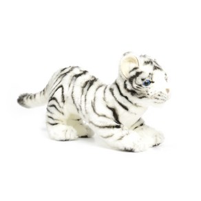 한사토이 동물인형 6409 백호 Tige White Cub Powling, 16cm, 흰색, 1개