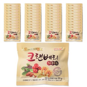 넛츠앤 하루한줌 크랜베리 혼합견과, 20g, 28개