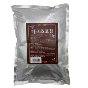 청은에프엔비 다크 초코칩, 1개, 1kg