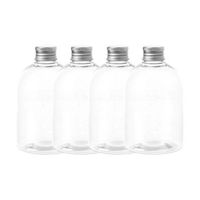 홈앤라이프 하바리움 공병 용기 AB300 300ml 4p, 투명