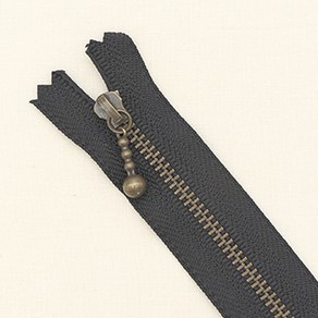 YKK 앤틱 지퍼 25cm