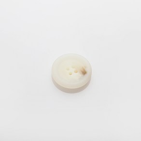 HR빅버튼 플러스 무광 단추 30mm, 화이트, 12개