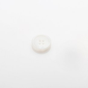 HR빅버튼 썸데이무광 단추 15mm, 화이트, 12개