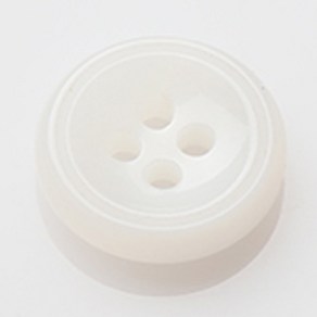 HR빅버튼 팩토리 단추 18mm, 화이트, 12개