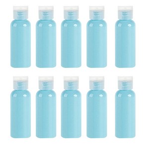 더자카 큐티컬러 다용도 공병 50ml, 10개, 라이트블루