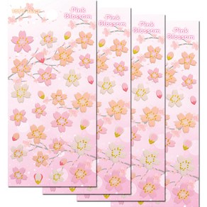 쁘띠팬시 DA5428 Blossom, Pink, 4개입