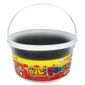 도너랜드 허니클레이 벌크, 검정, 500g, 1개