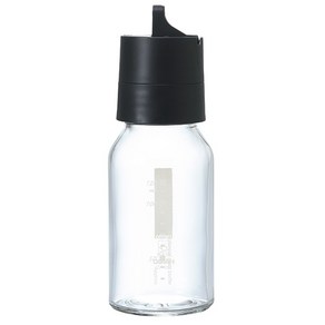 하리오 원터치 드레싱 소스병 블랙, 120ml, 1개