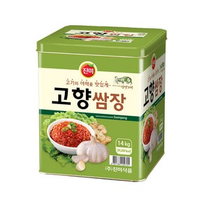 진미 고향쌈장, 14kg, 1개