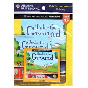 Usbone Fist Reading Wokbook Set 1-15 : Unde the Gound (with CD), Usbone Publishing Ltd