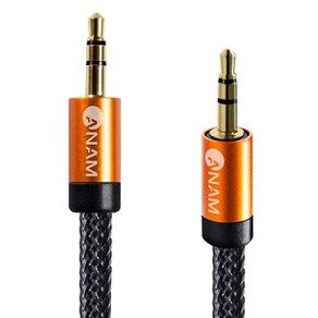 아남 3.5mm 스테레오 오디오 AUX 케이블 3m, AA-G30, 혼합 색상