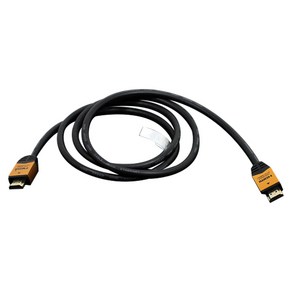 넥시 4K UHD 무산소동 HDMI 2.0v 골드 메탈 케이블 NX-HD20020-GOLD, 1개, 2m