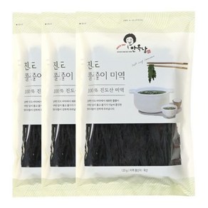 안옥남 쫄쫄이미역, 120g, 3개