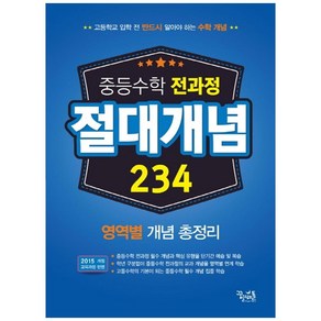 중학 수학 전과정 절대개념 234