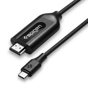 슈피겐 USB케이블 3.2Gen1 C21CH 블랙 USB-C/HDMI