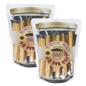 수제명가 강아지 트위스트 영양껌 10p, 황태, 2개, 280g