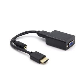 컴스 HDMI to VGA 컨버터 오디오 지원