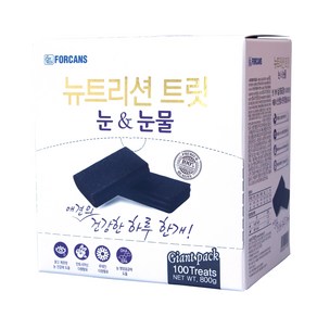 포켄스 강아지 트릿 영양제, 눈물개선/눈건강, 800g, 1개