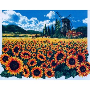 조이십자수 14CT 패키지 Sunflowers in a Drean 60401