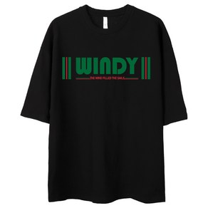 벤힛 WINDY 오버핏 반팔티셔츠