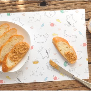 모노라이크 해피데이즈 플레이스 매트 House cat 32p, Patten, 410 x 275 mm