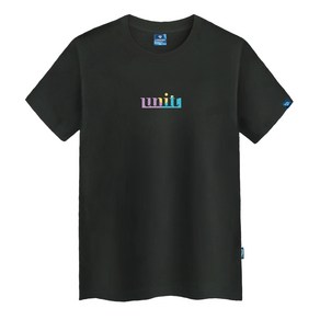 진마니아 유니트 라운드 남녀공용 빅사이즈 반팔티 TS-391