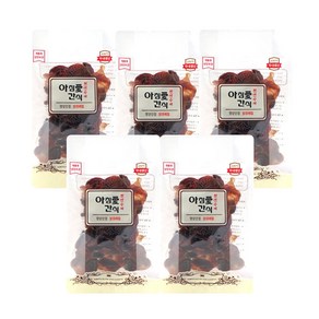 아침애간식 반려동물 닭모래집 건조간식 70g, 5개