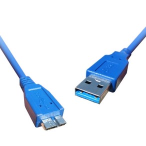 랜스타 USB 3.0 마이크로 B 케이블 LS-USB3.0-AMMIC-5M, 1개, 5m