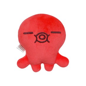 모찌타운 씨푸드 손난로 인형, 11cm, 문어, 1개