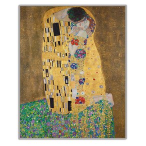 제이디아트 클림트 그림 액자 키스 GK-05, 엣지실버