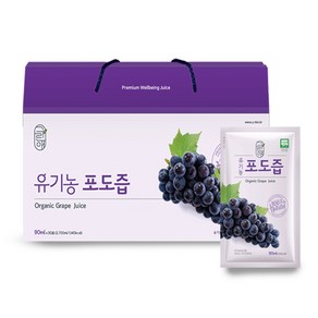 그린애 유기농 포도즙, 90ml, 30개