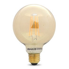 비츠온 LED 에디슨 전구 G95 6W