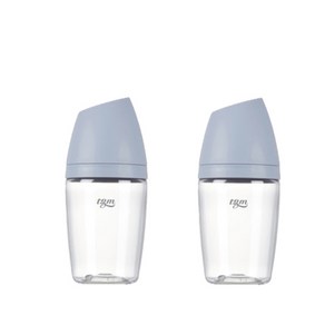 티지엠 트라이탄 젖병 240ml 2p, 코튼블루, 2개