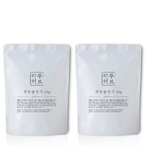 하루허브 작두콩 깍지차, 50g, 1개입, 2개