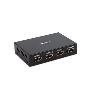 유니콘 4포트 HDMI 분배기 ST-400HD