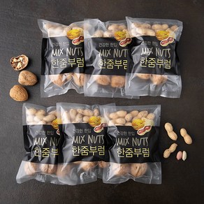 아산율림 한줌부럼 견과세트, 100g, 6개