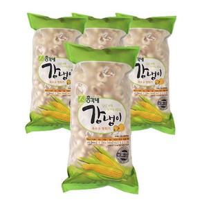 총각네 NON GMO 무사카린 강냉이, 120g, 4개